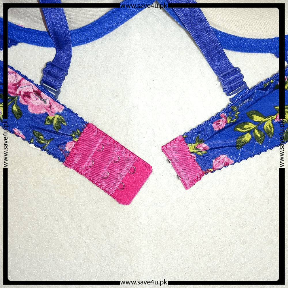 Pack of 2 Printed Push Up Wireless Bra