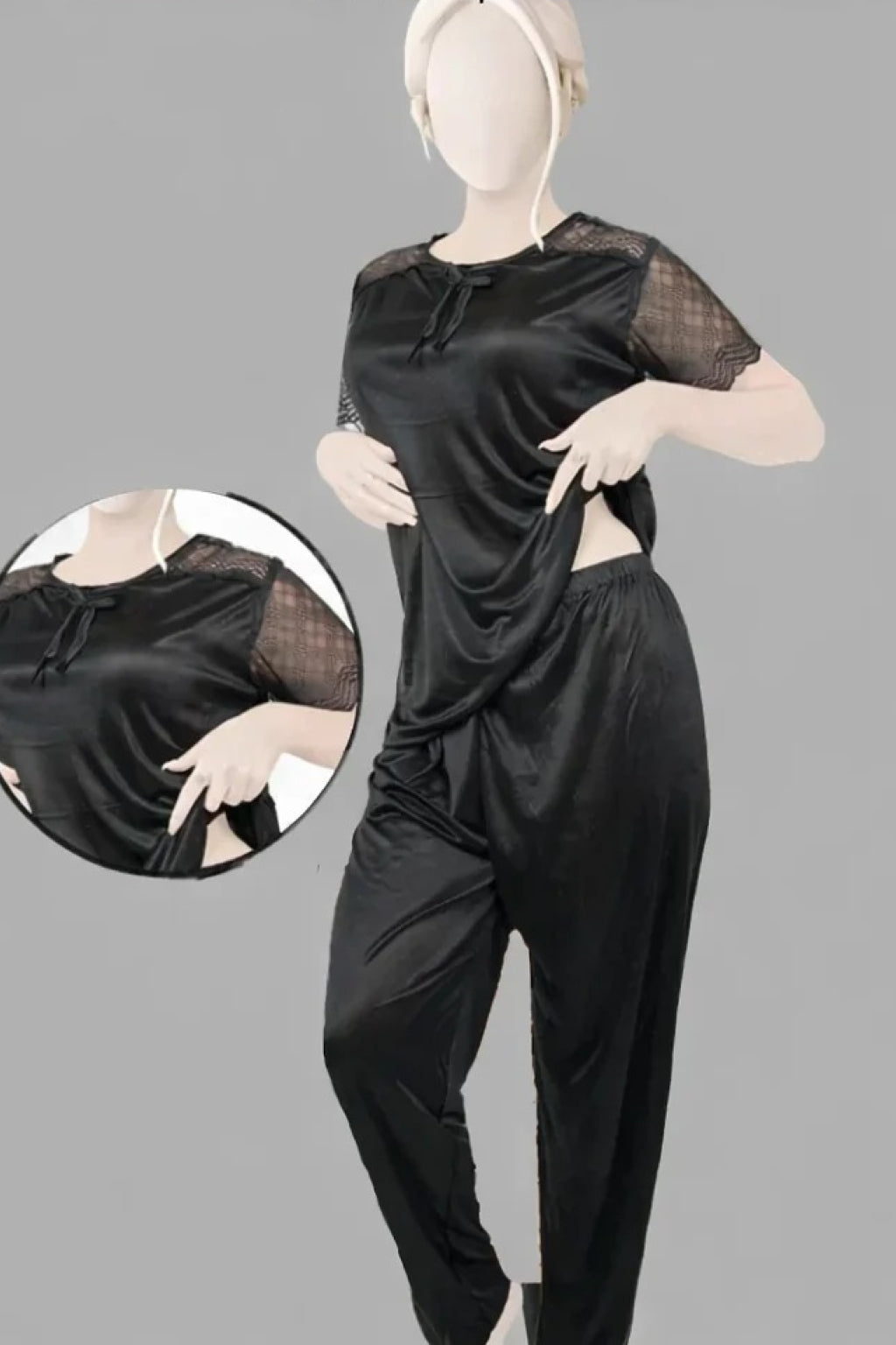 Luxury Satin Silk Smooth Pajama Set