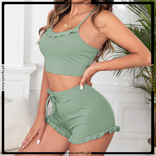 Snug Cotton Short Shirt Pajama Set