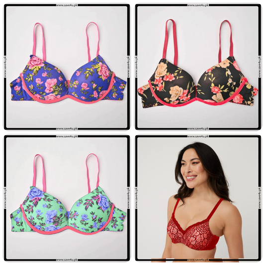 Pack of 2 Padded Wireless Bra