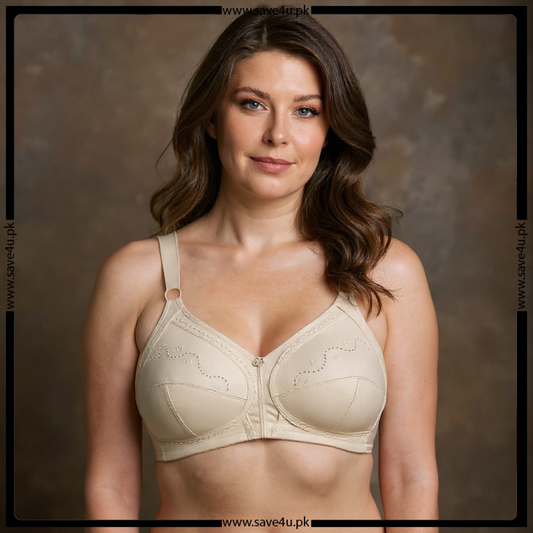 Ladies Full Coverage Comfortable Cotton Non-Padded Bra