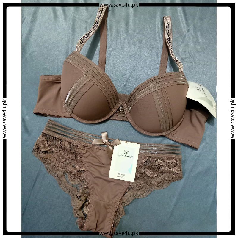 Thin Padded Lace Dreamy Thong Panty Set
