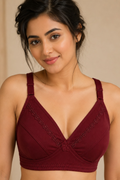 Silver Serenity Full Coverage Comfort Bra