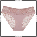 Pack of 2 Lace Trim Breathable Brief Panties