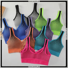 Load image into Gallery viewer, Front Open Thin Padded Sports Bra Set
