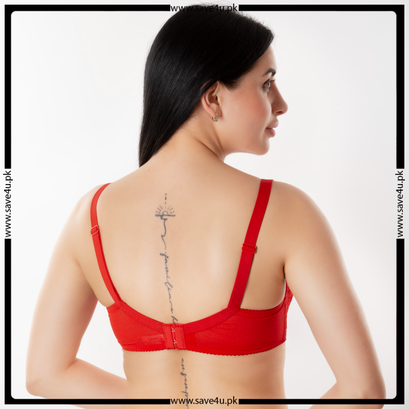 Non-Padded Underwired Mesh Bra