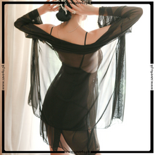 Load image into Gallery viewer, 3 Pcs Elegant Romantic Soft Net Lingerie
