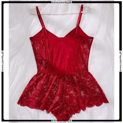 Sexy Sheer Lace Sleepwear