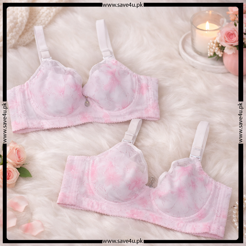 Pack of 2 Wired Padless Dailywear Bras
