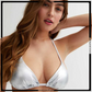 Satin Silk Removable Pad Bikini Set