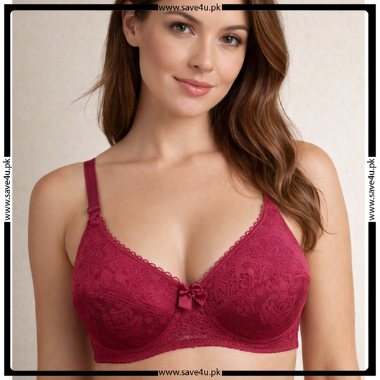 Soft Padding Wireless Nylon Bra