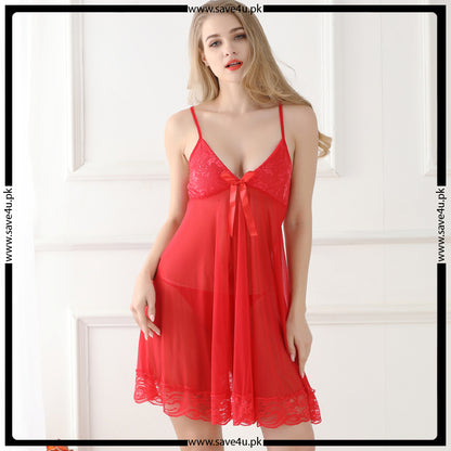 Laced Temptation Soft Net Lingerie