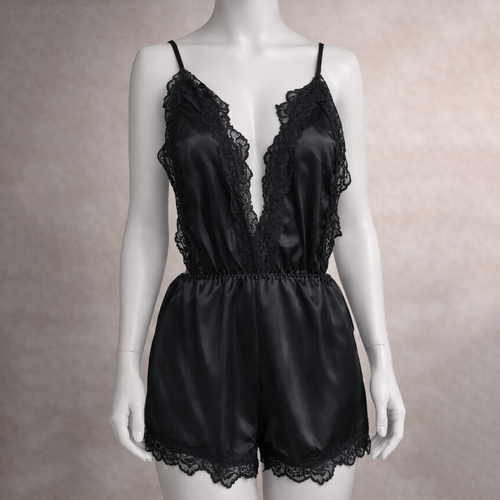 Exotic Luxury Silky Satin Temptation Lingerie