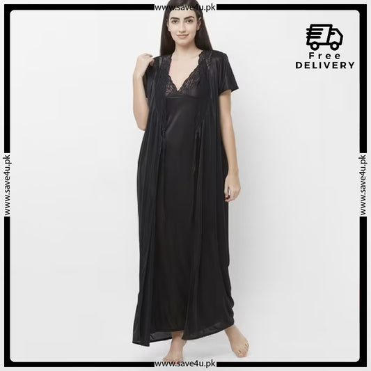 Sweet Embrace Satin Nightwear