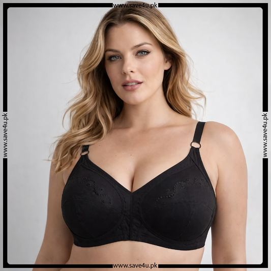 Ladies Full Coverage Comfortable Cotton Non-Padded Bra