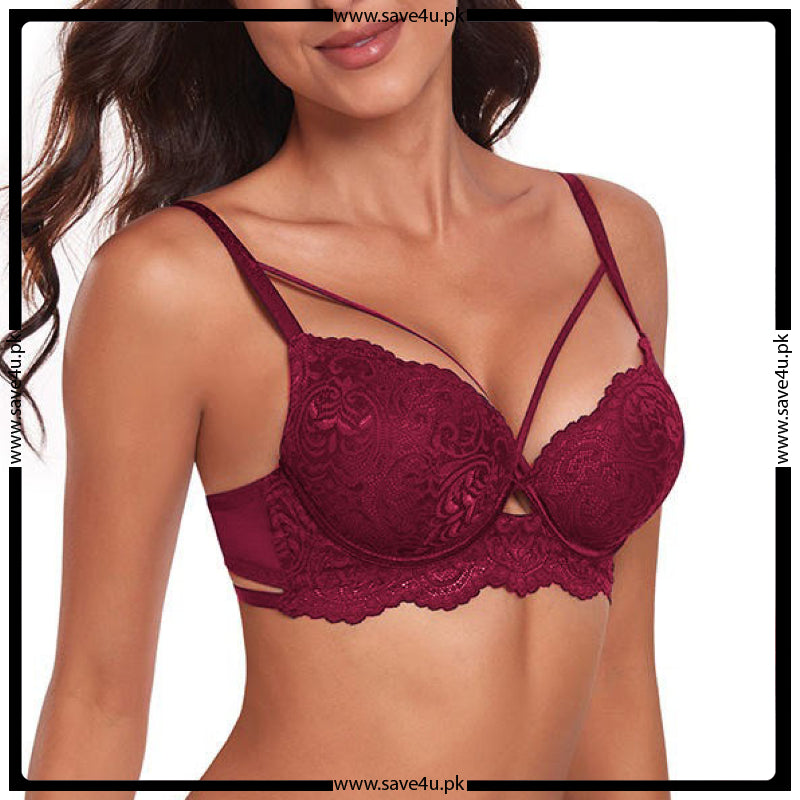 SoftTouch Full Lace Wired Push-Up Bra