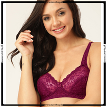 Load image into Gallery viewer, Floral Lace Cup non Wired Bra (Sam)
