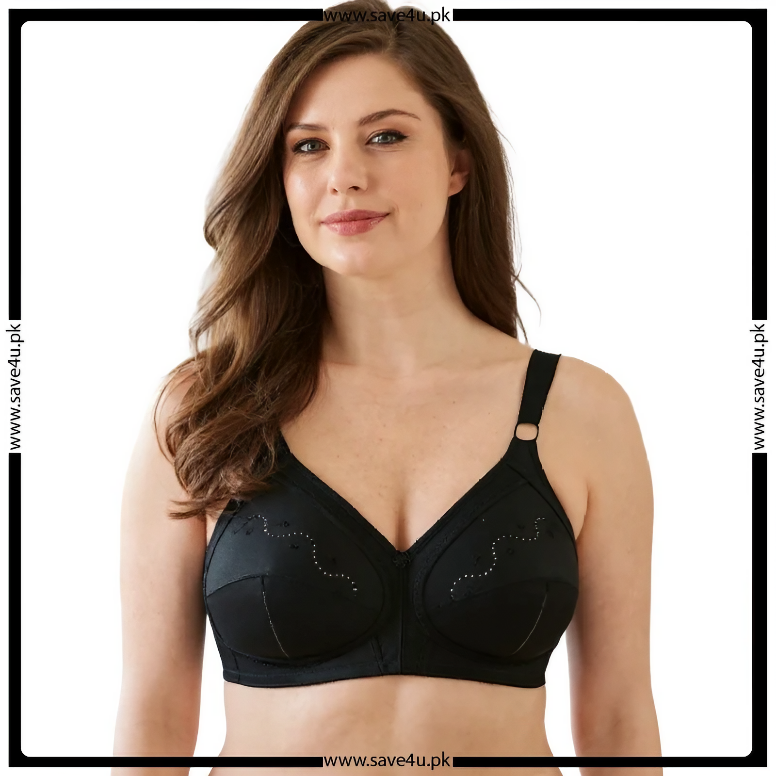Ladies Full Coverage Comfortable Cotton Non-Padded Wireless Bra