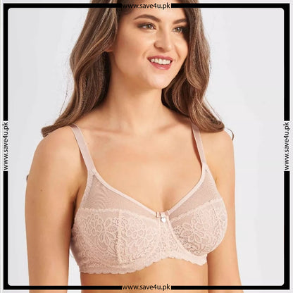 Lace Trimed Thin Padded Bra