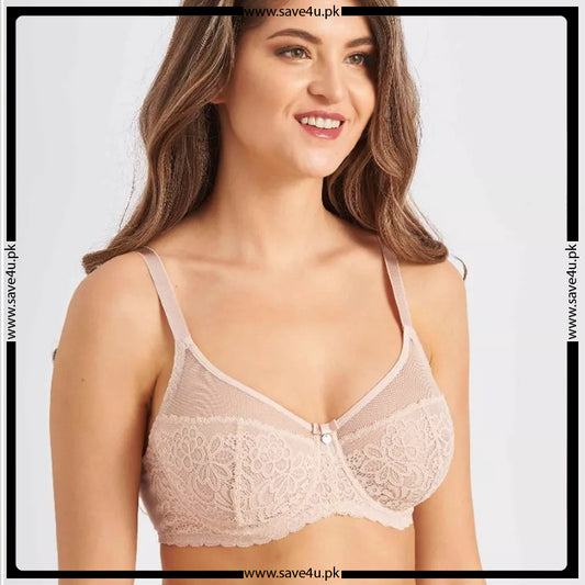 Lace Trimed Thin Padded Bra