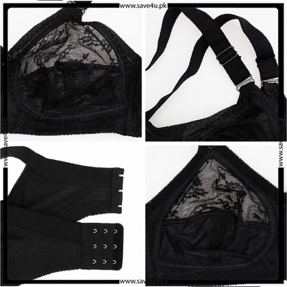 Doree'n Soft Net Non Wired Non Padded Bra