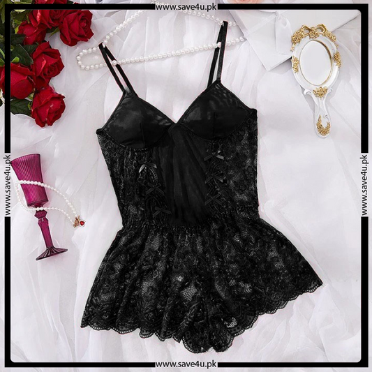 Sexy Sheer Lace Sleepwear