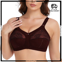 Load image into Gallery viewer, Soft Net Non Wired Non Padded Bra
