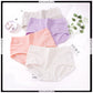 Pack of 4 Comfy Breif Soft Cotton Elegant Panties