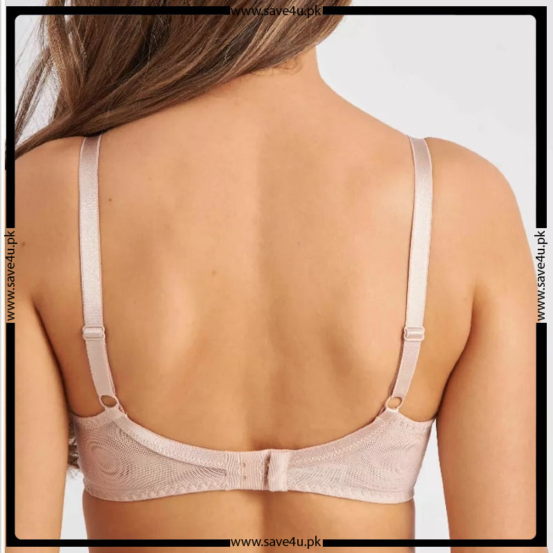 Lace Trimed Thin Padded Bra