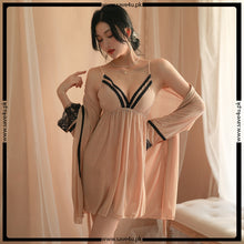 Load image into Gallery viewer, 3pcs Soft Nylon Adjustable Elegant Nighty
