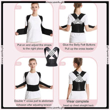 Load image into Gallery viewer, Unisex Back Straightener Posture Corrector
