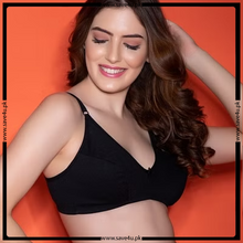Load image into Gallery viewer, Lace Trim Non Padded Cotton Bra (Softy Bra)
