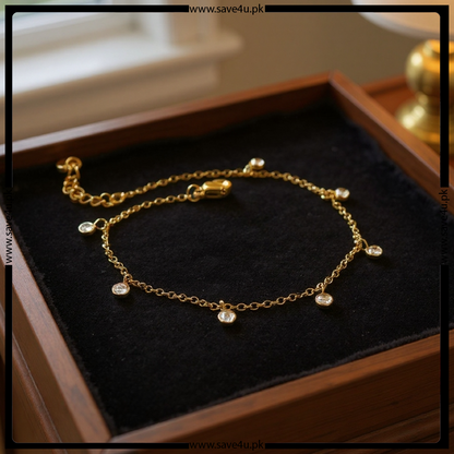 Gold Color Imported Chain Bracelet