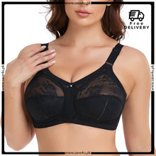 Load image into Gallery viewer, Soft Net Non Wired Non Padded Bra
