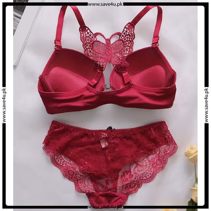 Push-up Front Open Butterfly Back Set