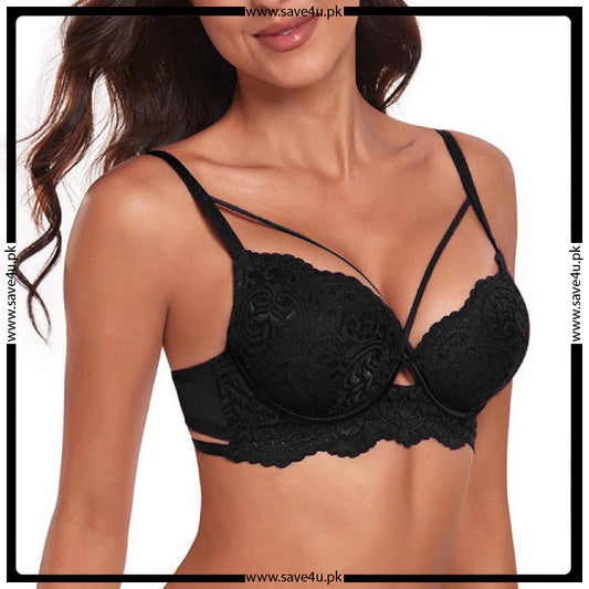 SoftTouch Full Lace Wired Push-Up Bra