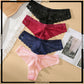 Pack of 4 Stylish Embroidery Thong Panties