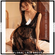 Load image into Gallery viewer, Long Soft See Through Net Erotic Lingerie
