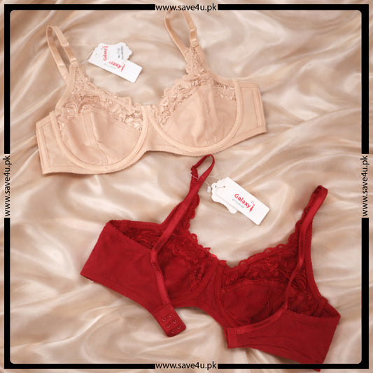 Soft Nylon Lace Underwire Bra