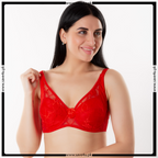 Non-Padded Underwired Mesh Bra