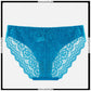 Pack of 3 Lace Trim Nylon Thong Panties