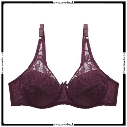 Non-Padded Underwired Mesh Bra