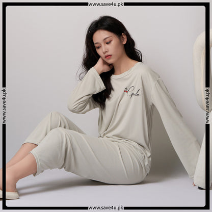 Serene Comfort Soft Cotton Night Set
