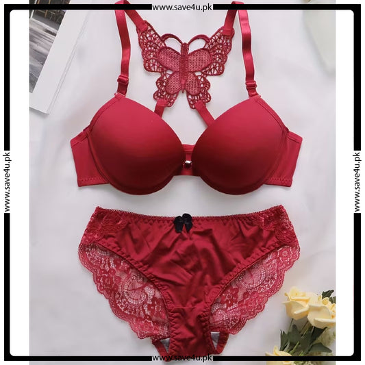 Push-up Front Open Butterfly Back Set