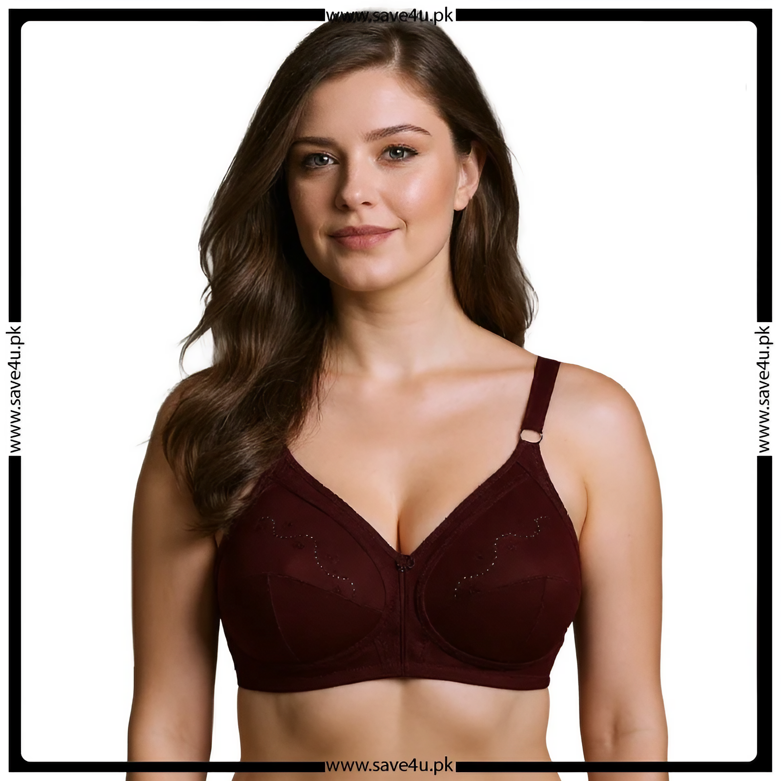 Ladies Full Coverage Comfortable Cotton Non-Padded Wireless Bra