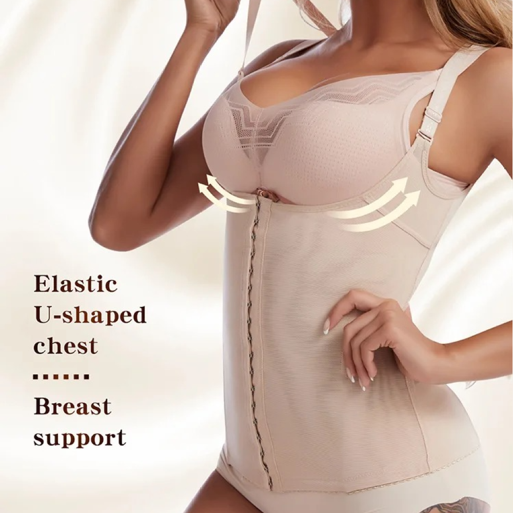 Adjustable Straps Front Hook Tummy Slimming Shape wear