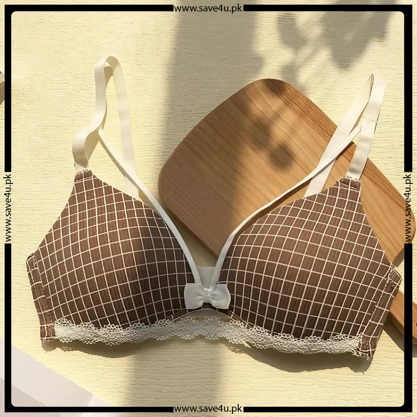 Pack of 2 Thin Padded Wireless Bra