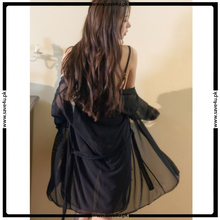 Load image into Gallery viewer, Stylish Soft Lace Net 3 Pcs Lingerie

