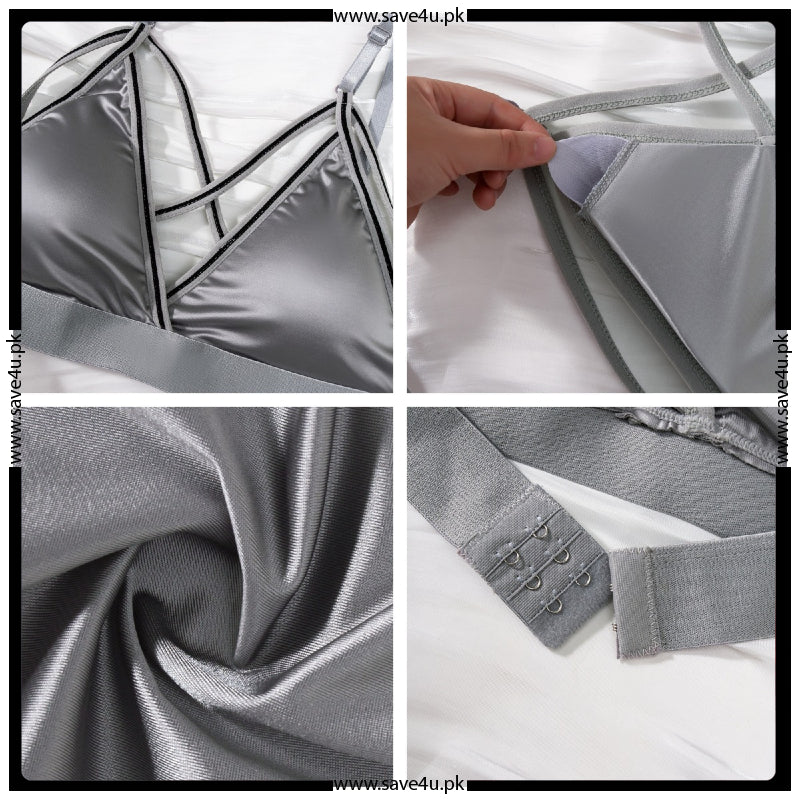 Chic Slim Fit Padded Bra with Matching Luxe Panty
