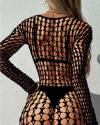 Mesh Luxe Beach Cover-Up Stocking